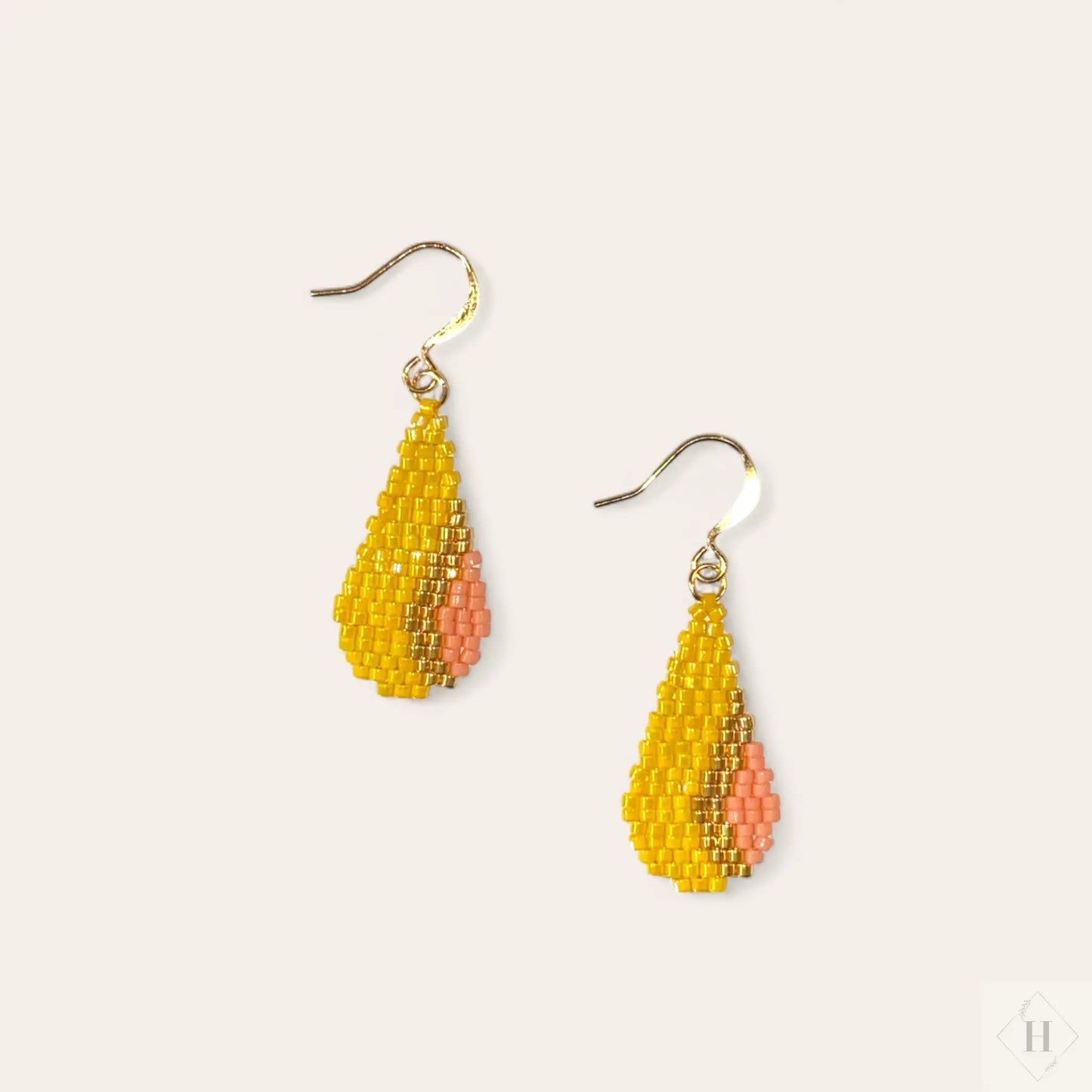 Drops øreringe i miyuki perler - (flere varianter) Mabalser