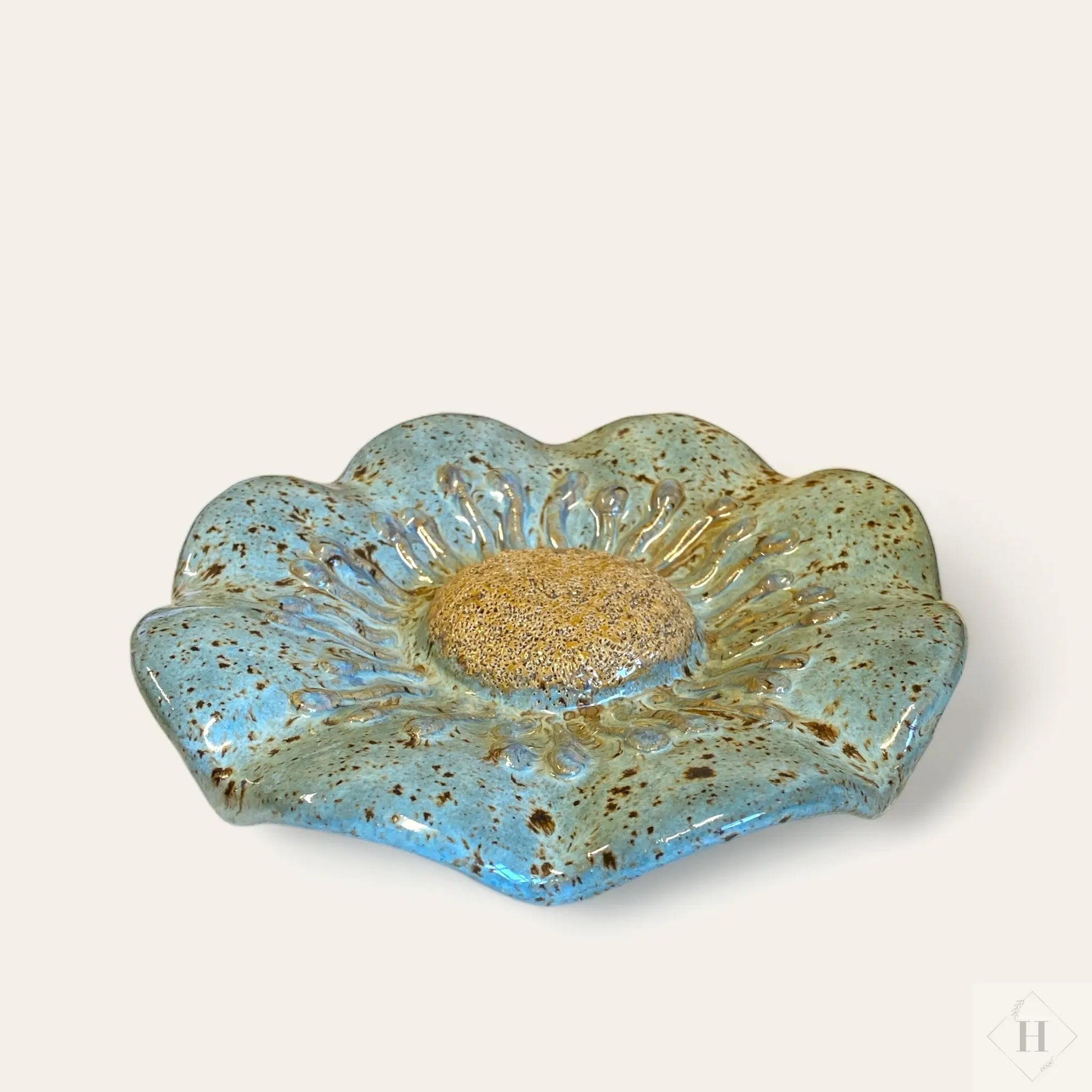 Dekorations blomst i keramik By Victoria Juul