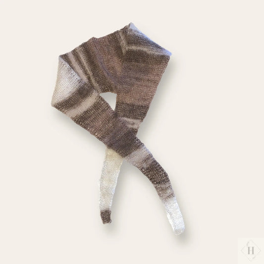 Lille tørklæde i mohair Laila