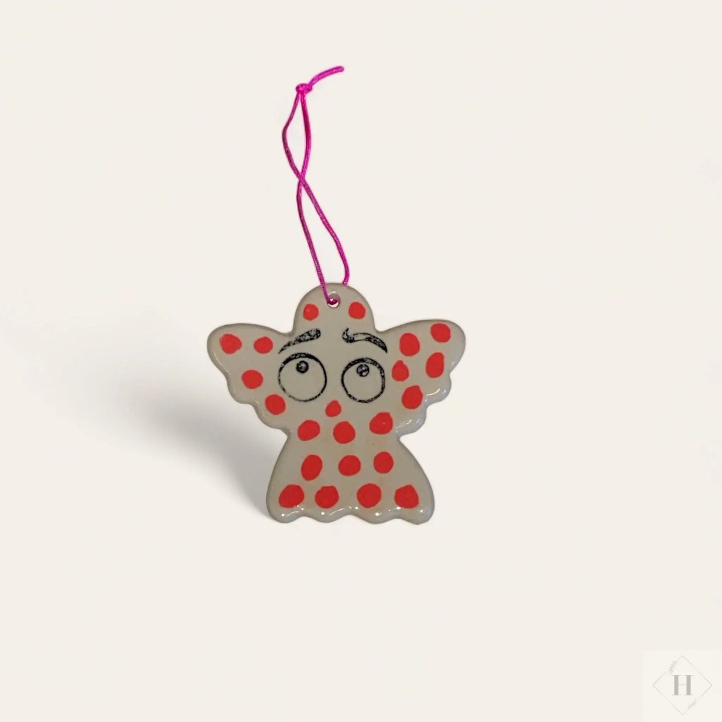 Stentøjs ophæng - skytsengel Gitte Bramm