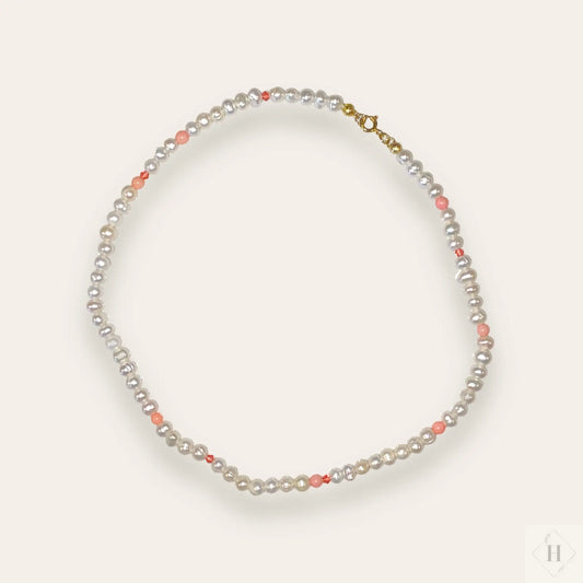 Halskæde med ferskvandsperler Valley by Aslak