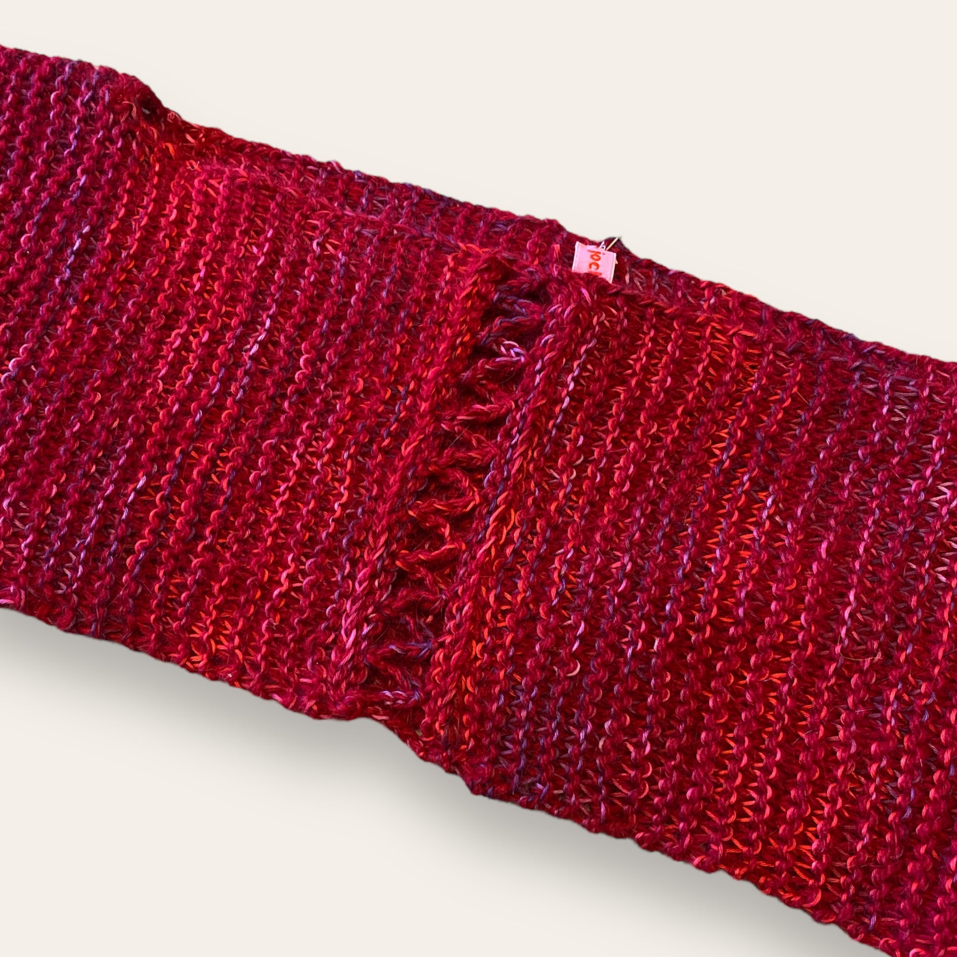 Crop top - pink/bordeaux (str m-l) Jo C