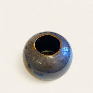 Stor vase i keramik - brun