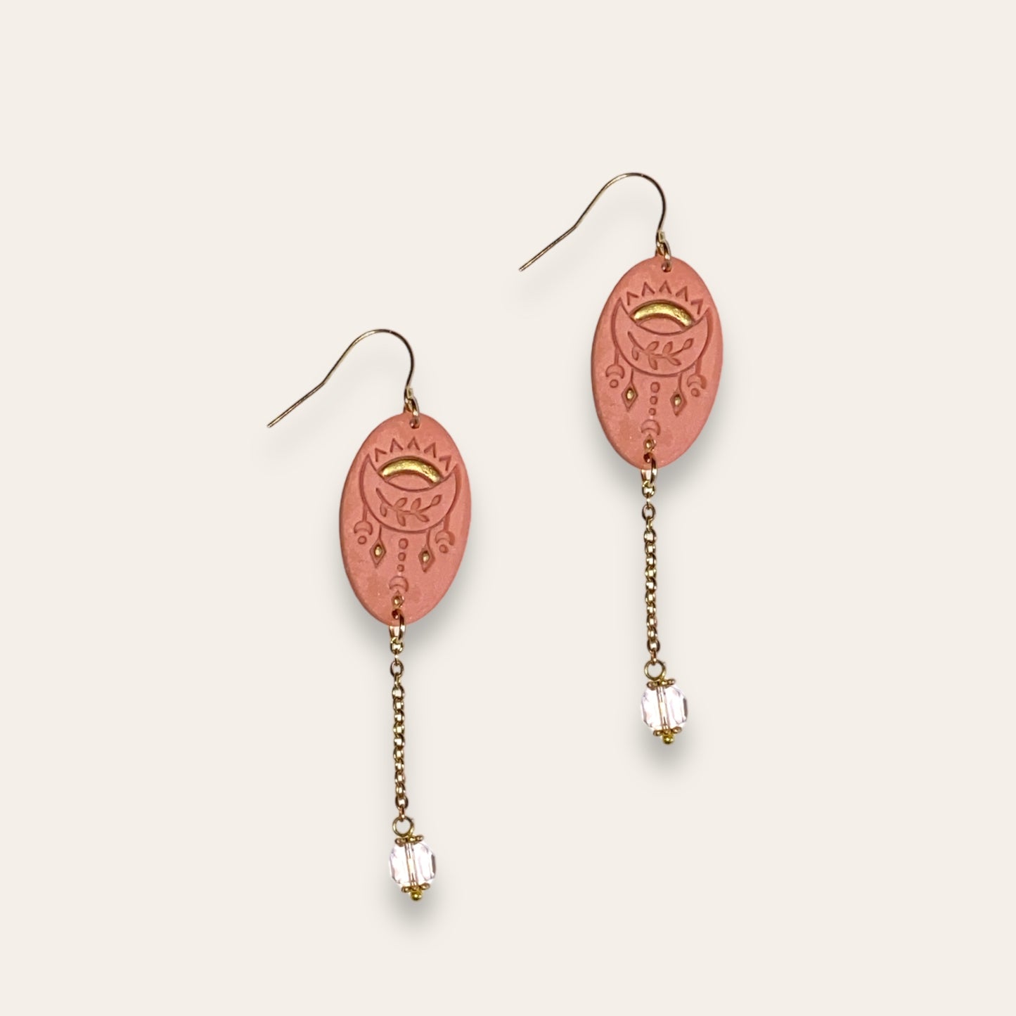Boho imprint dangles Handmade Hygge