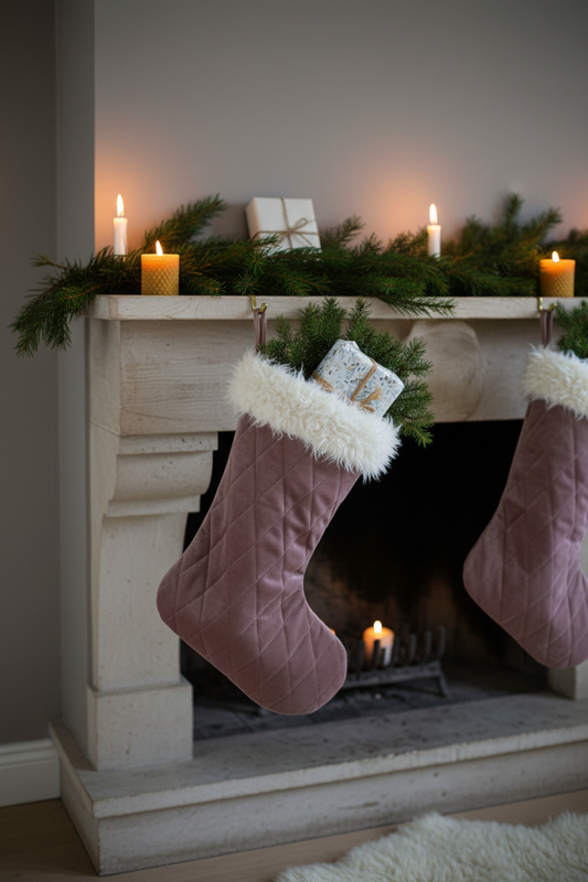 Quiltet JuleSok lifestyle billede