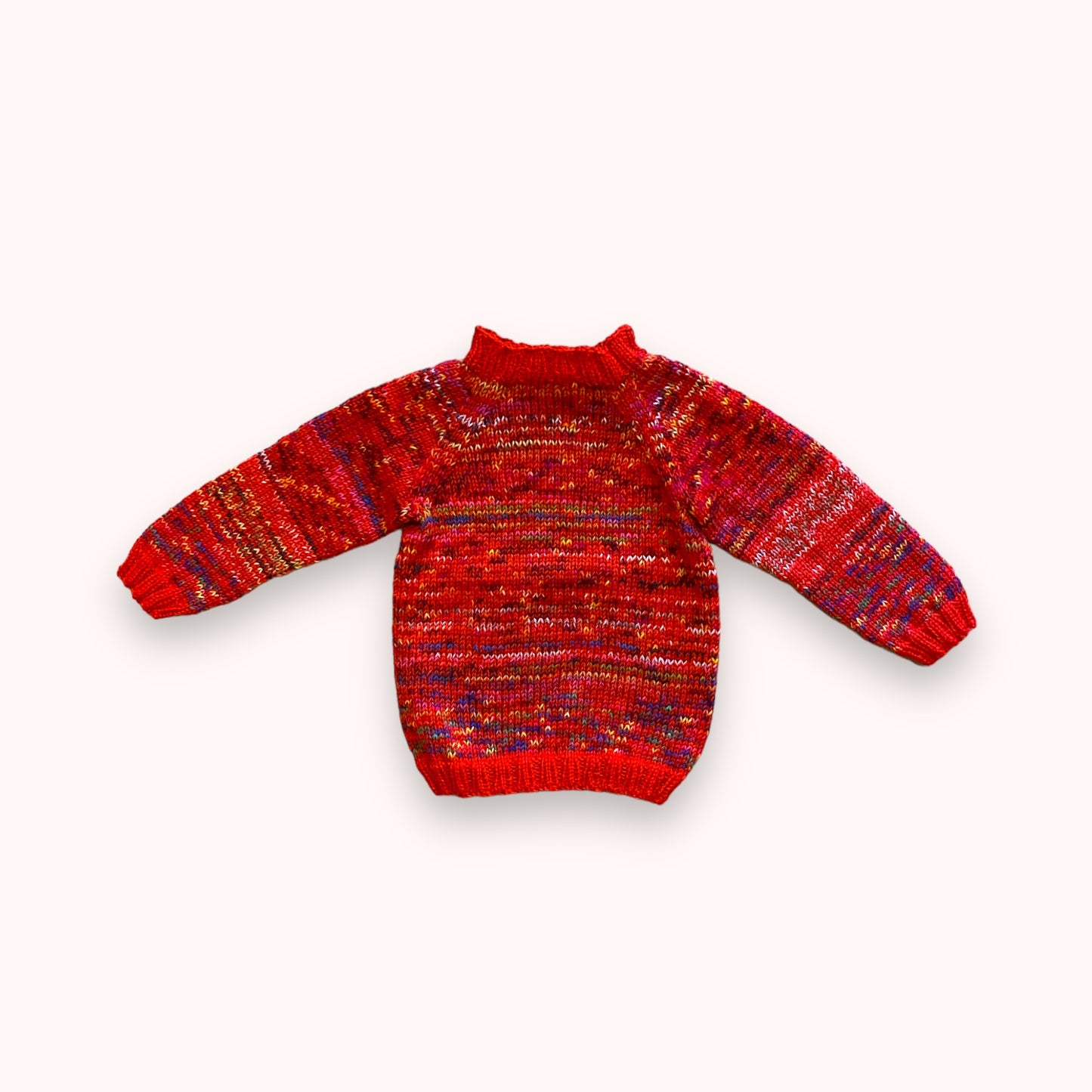 Strikket trøje str 1-3 år