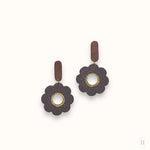 Indlæs billede til gallerivisning chocolate mandalas (white-dark) #273 Handmade Hygge
