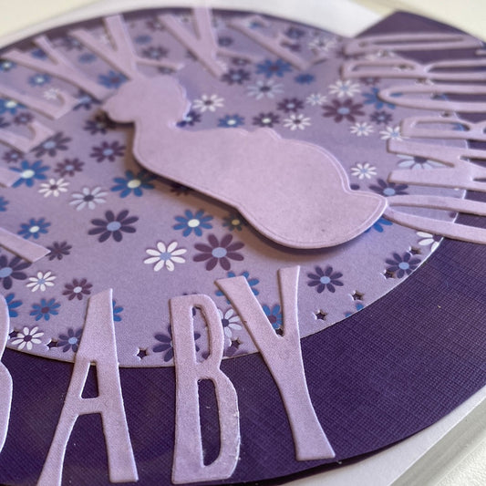 Gravid - vippekort Helle Vang