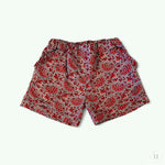 Indlæs billede til gallerivisning Børne shorts str 104 - Bourdeaux paisley HG Design
