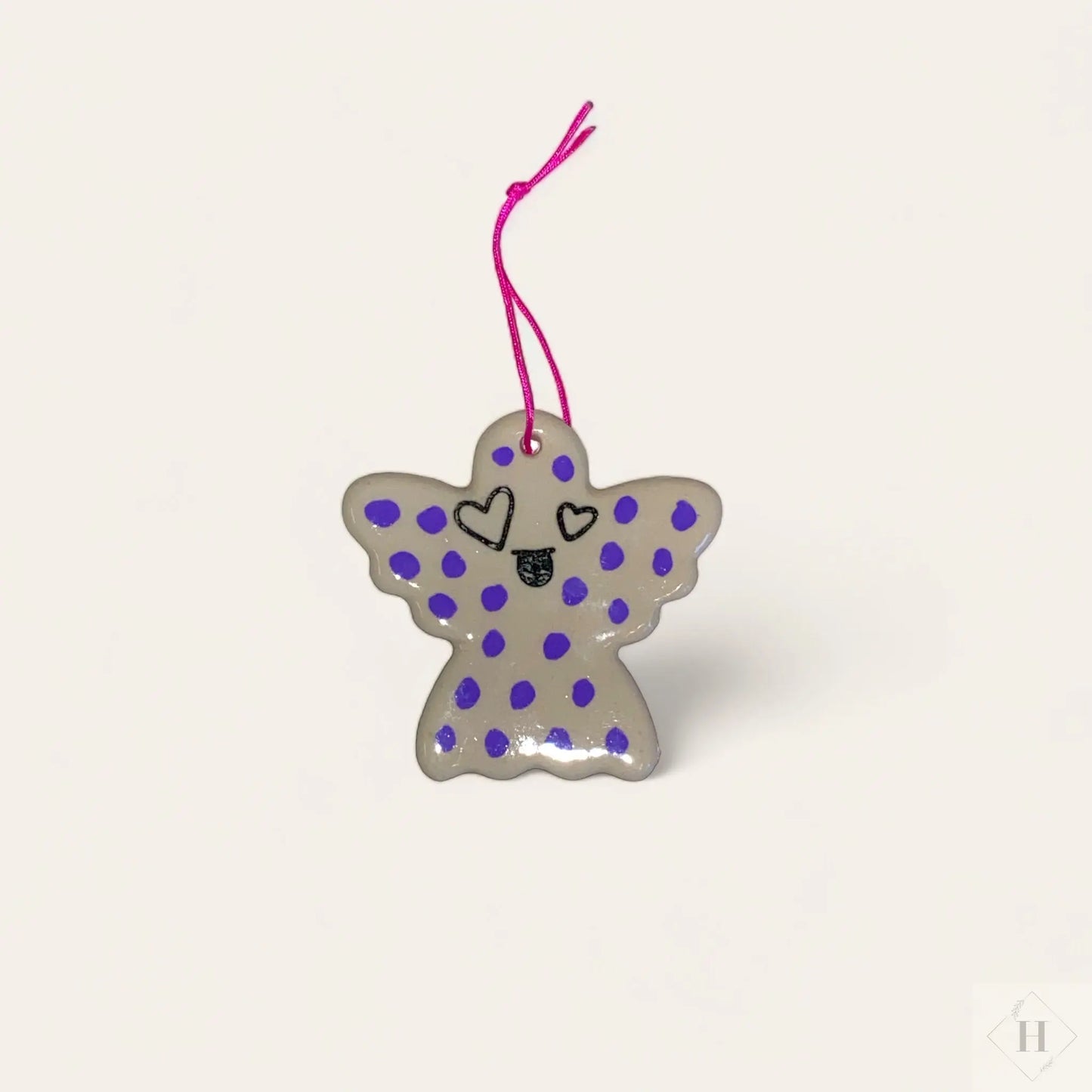 Stentøjs ophæng - skytsengel Gitte Bramm