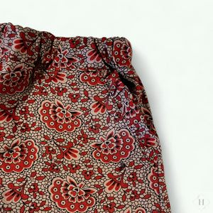 Børne shorts str 104 - Bourdeaux paisley HG Design