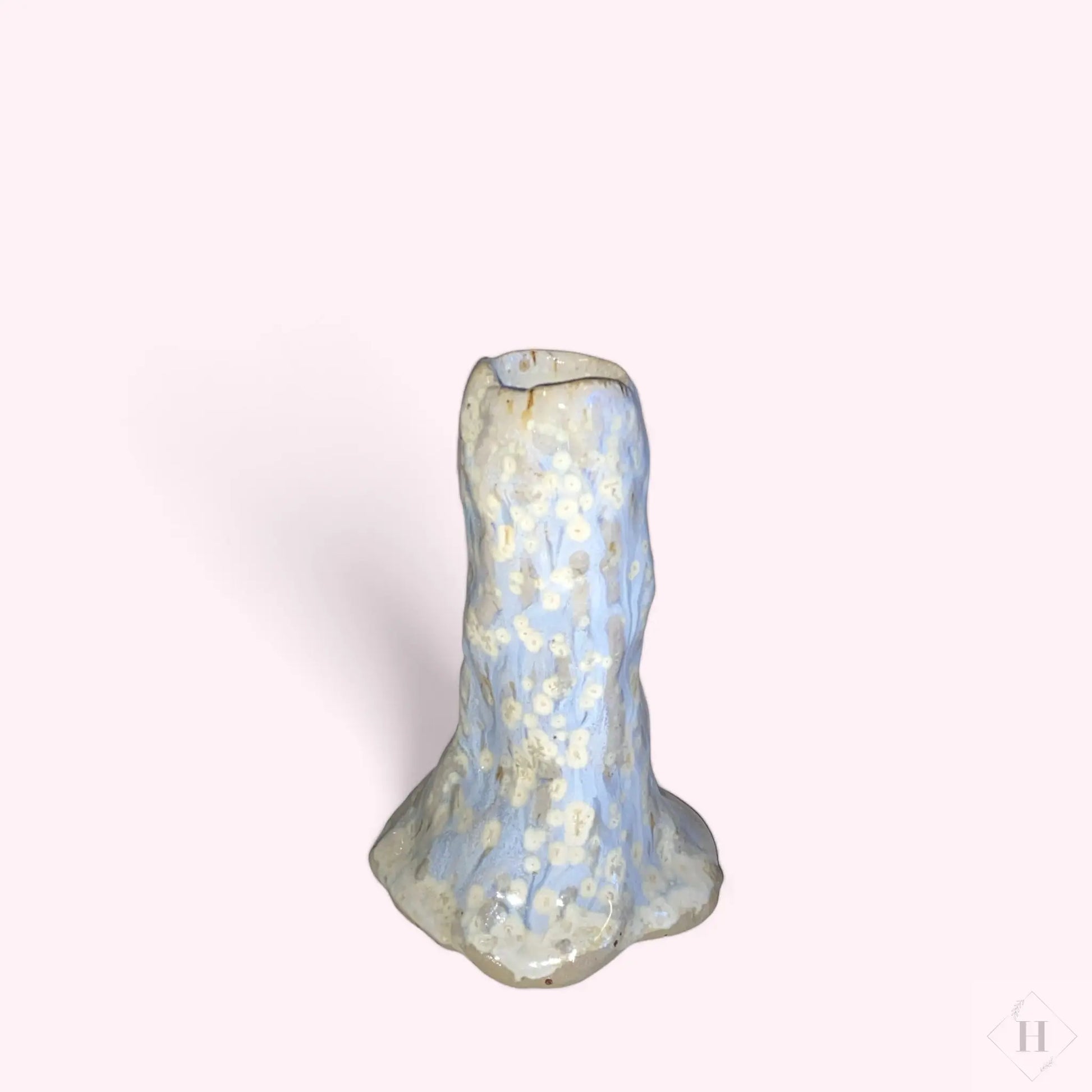 Lysestage med plads til et lys - hvid By Victoria Juul