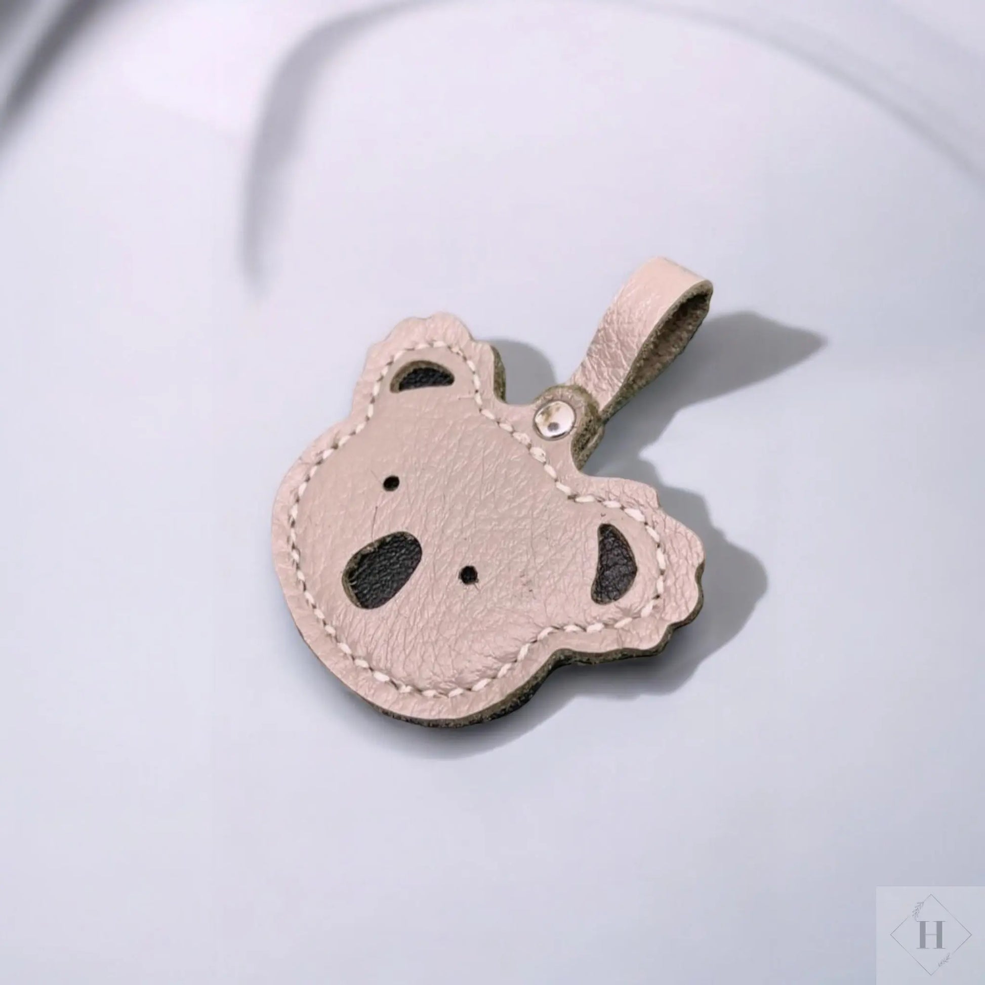 Læder nøglering - koala Unika Nord