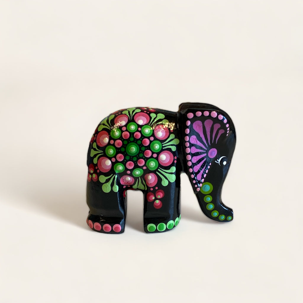 Lille elefant - Dotart dekoreret Zenjasworld