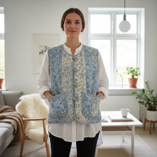 Quiltet Vest lifestyle billede