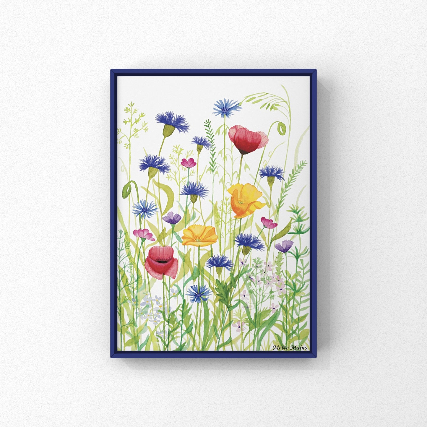 Kort - Markblomster Mette Mains