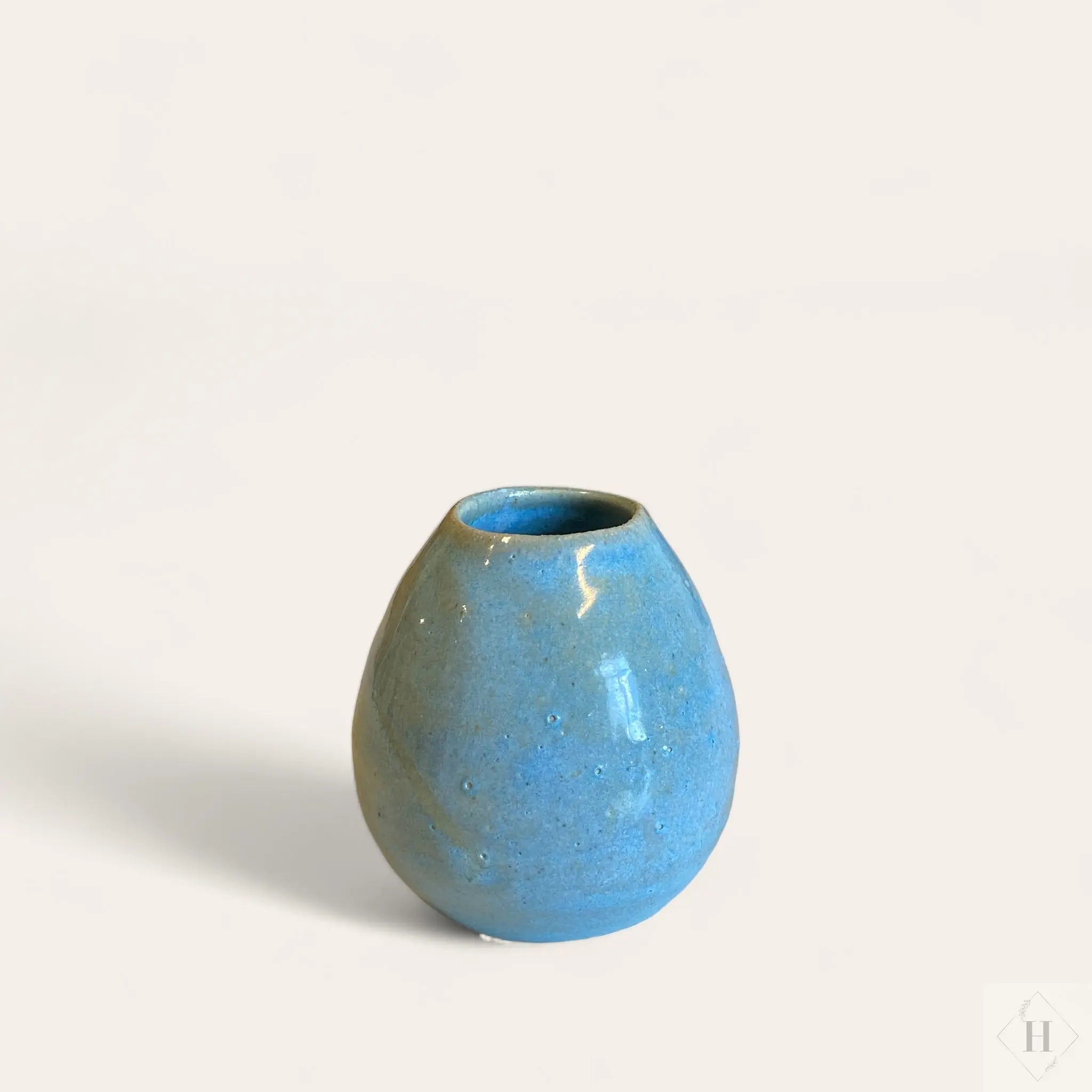 Lille vase - blå By Victoria Juul