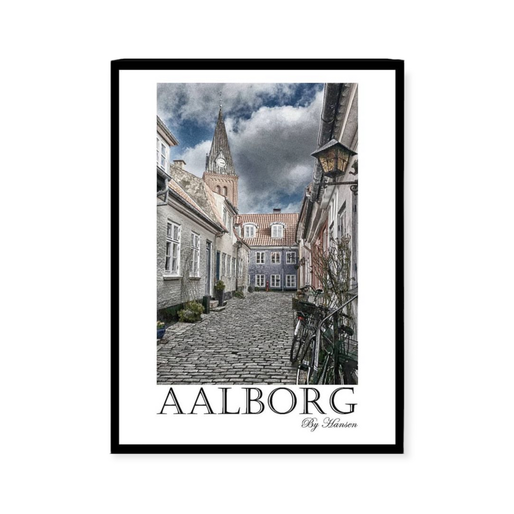 Postkort - Aalborg hjalmerstad Hansen posters