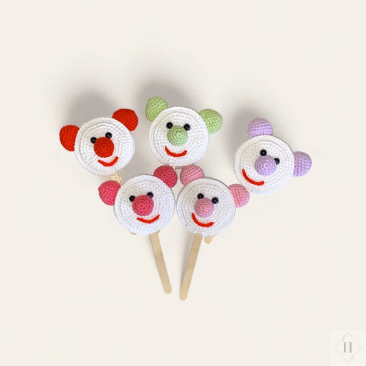 Hæklet legemad - ispind isbjørn Håndlavet af