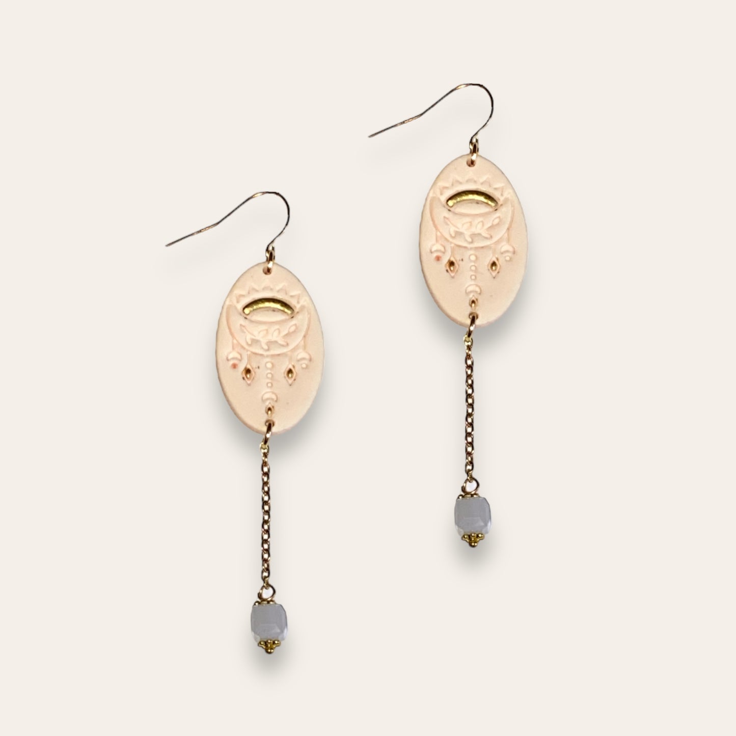 Boho imprint dangles Handmade Hygge