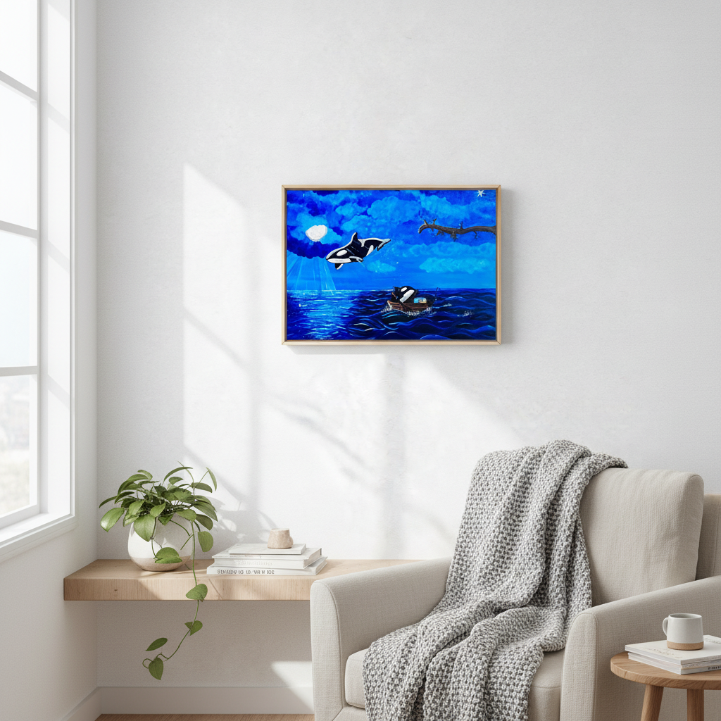 Kunstprint – Echoes of Freedom | Caths in Space Art