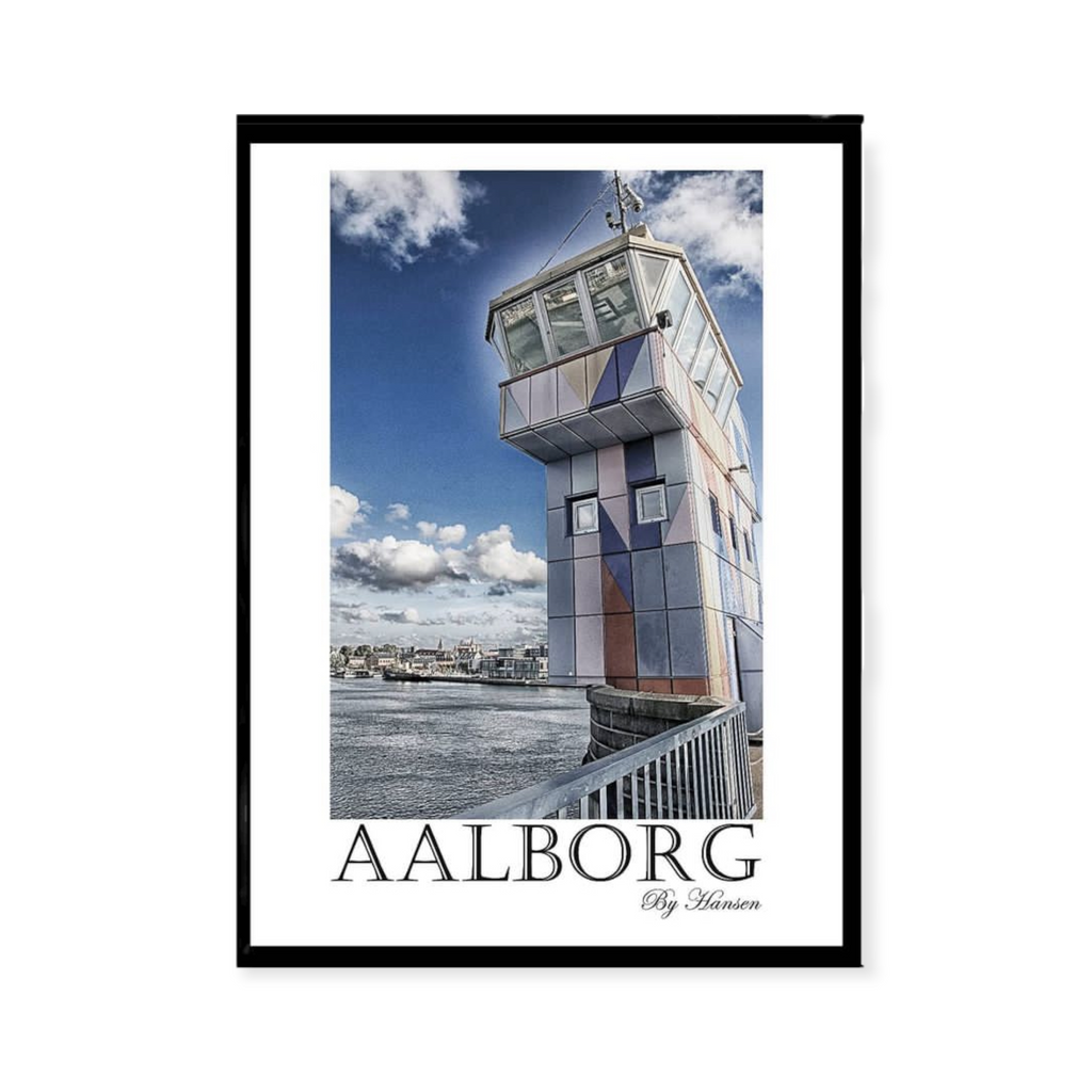 Postkort - Aalborg brohuset Hansen posters