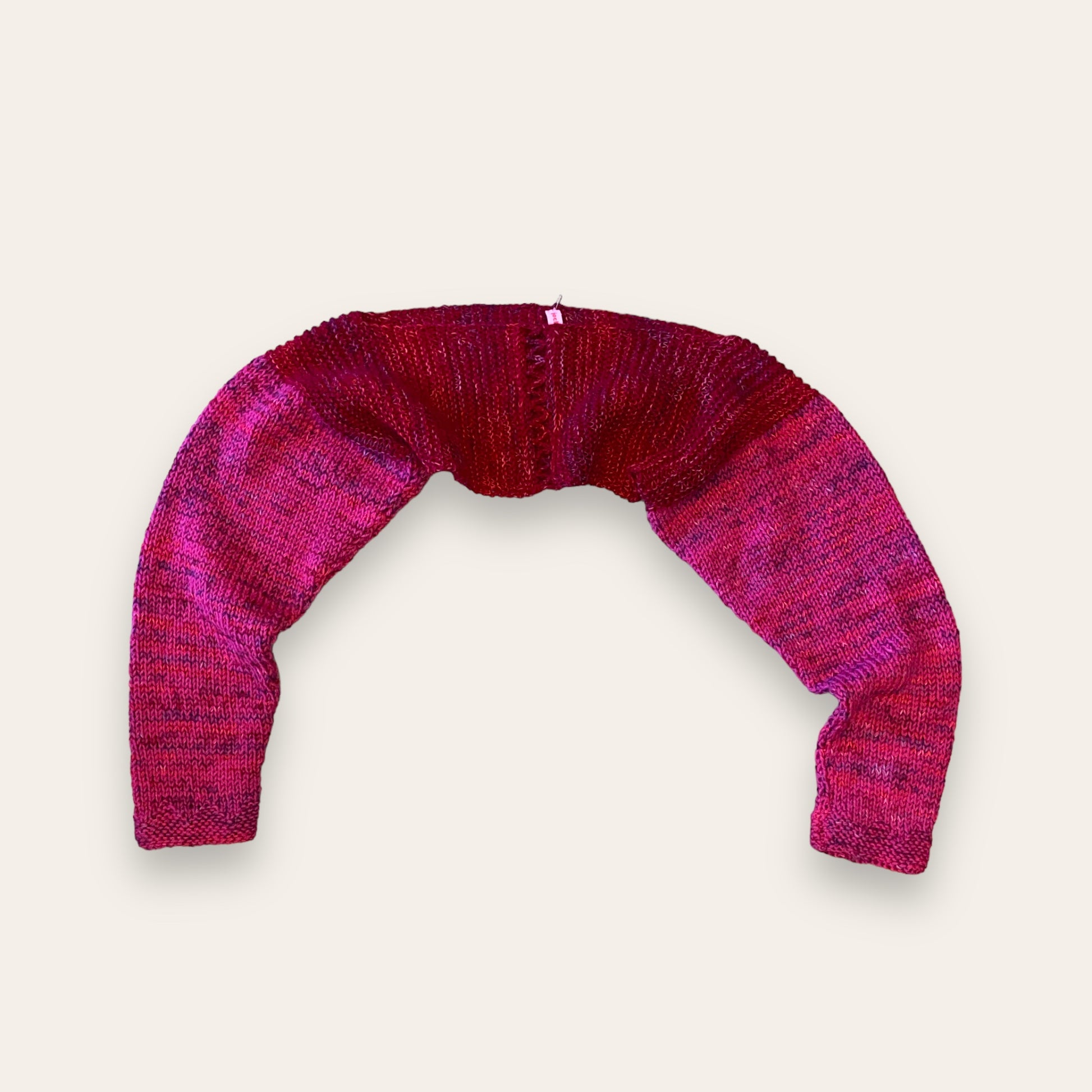 Crop top - pink/bordeaux (str m-l) Jo C