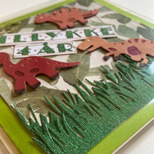 Fødselsdag 4 år - kort Helle Vang