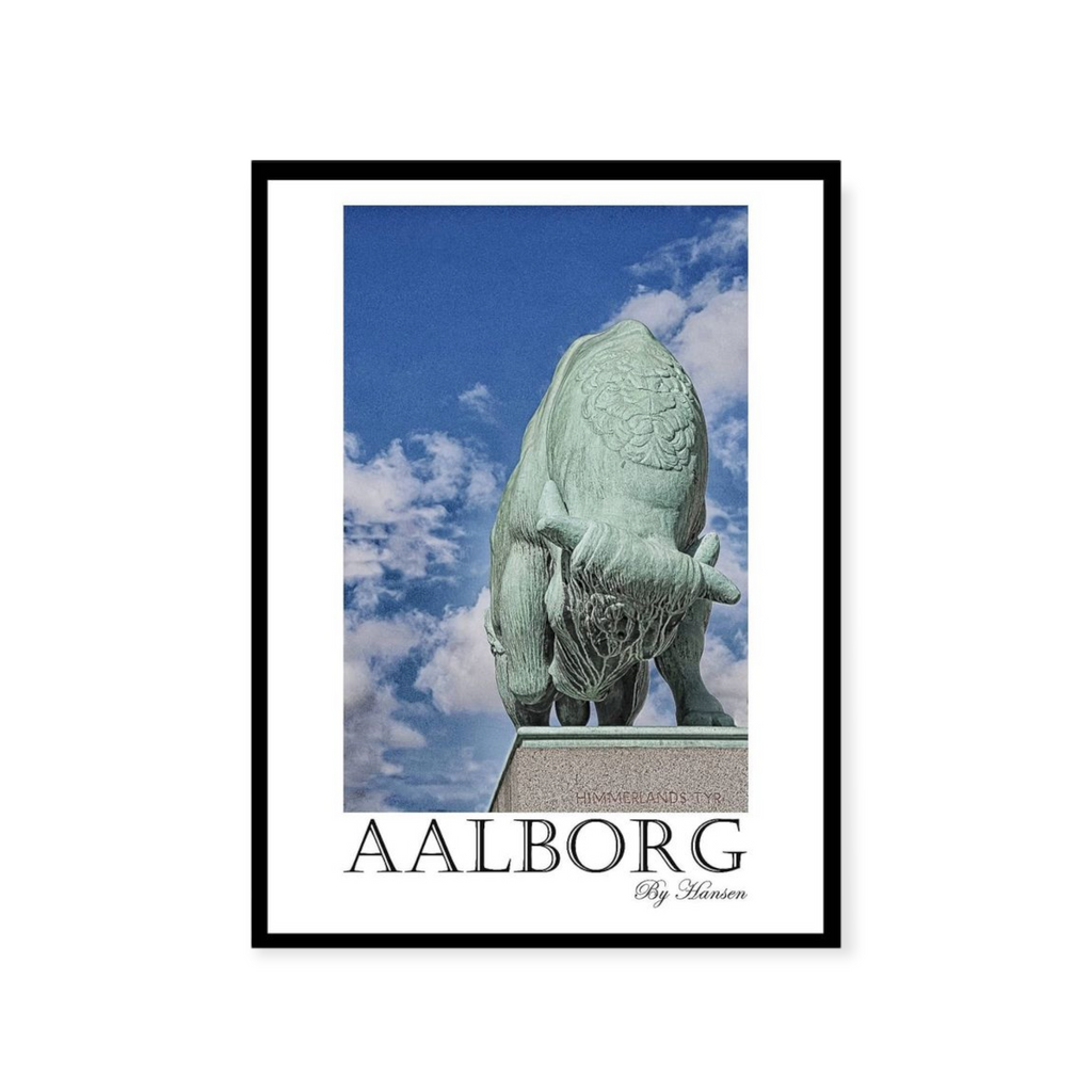 Postkort - Aalborg tyren Hansen posters