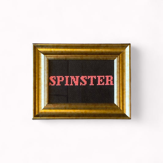 Broderi i ramme - Spinster