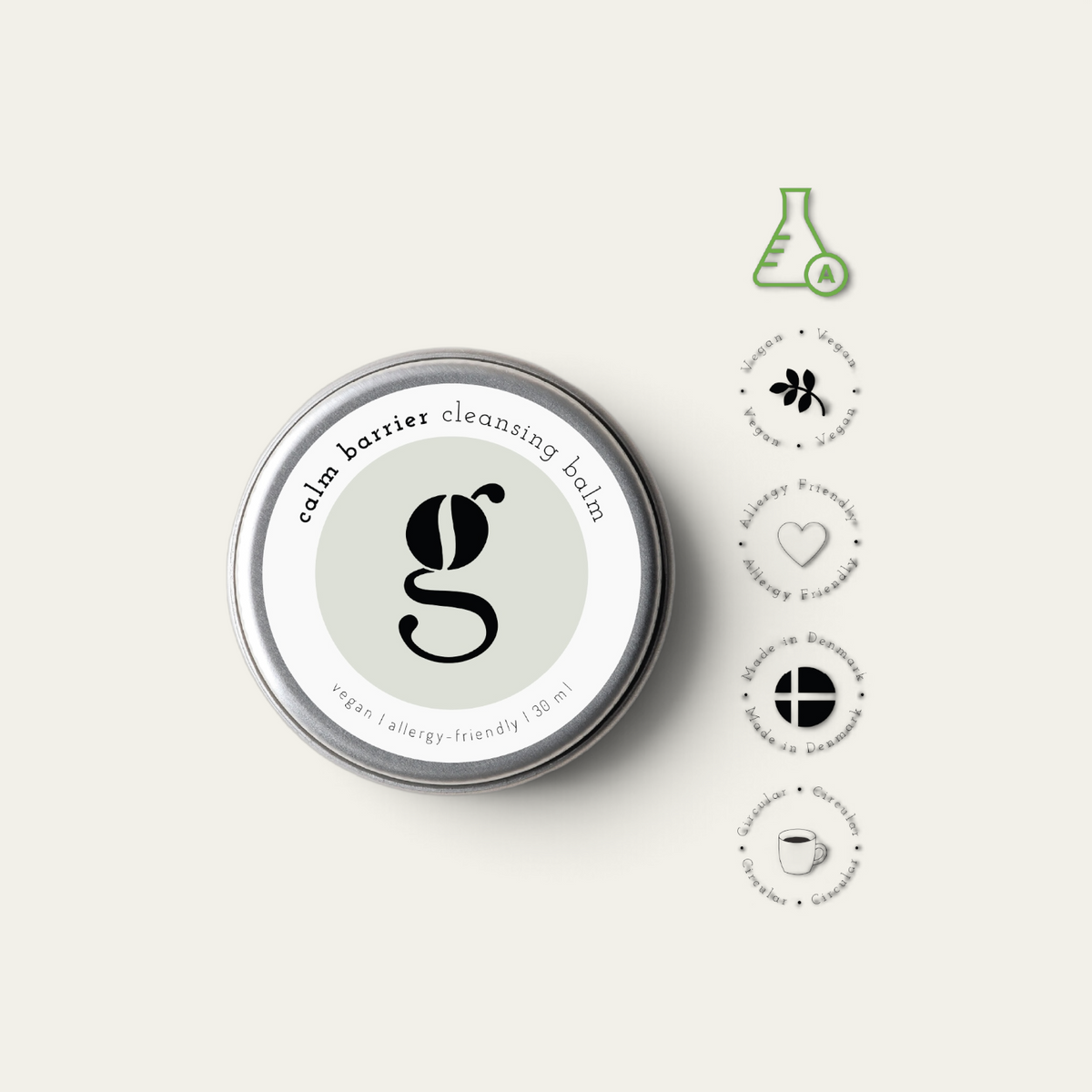 Grums calm barrier cleansing balm – 30 og 100 ml