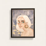 Indlæs billede til gallerivisning Lady With freckles - original 40x50cm
