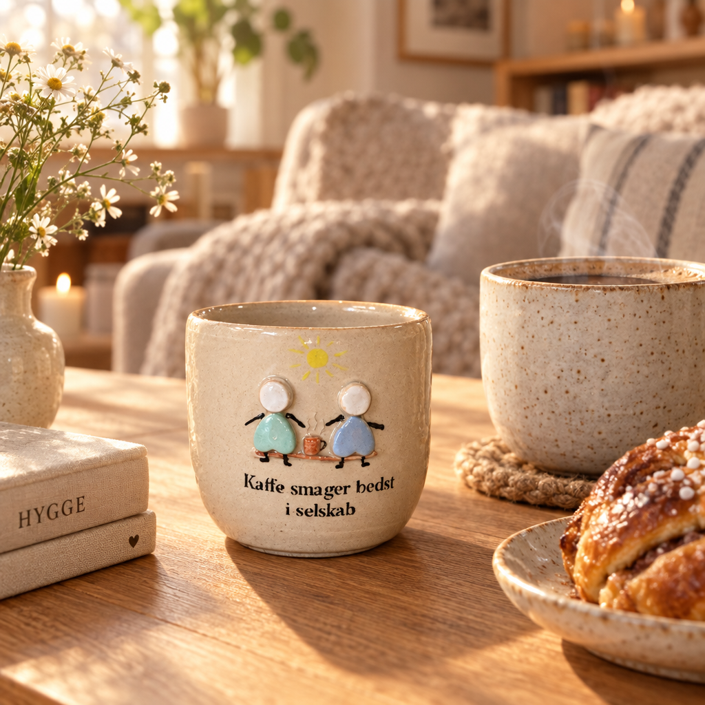 Krus Kaffe smager bedst i selskab Helle Zinn – lifestyle