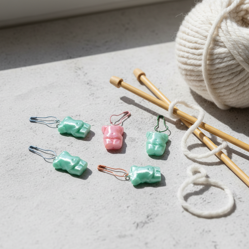Maskemarkører – mint og lyserød torso, stylet