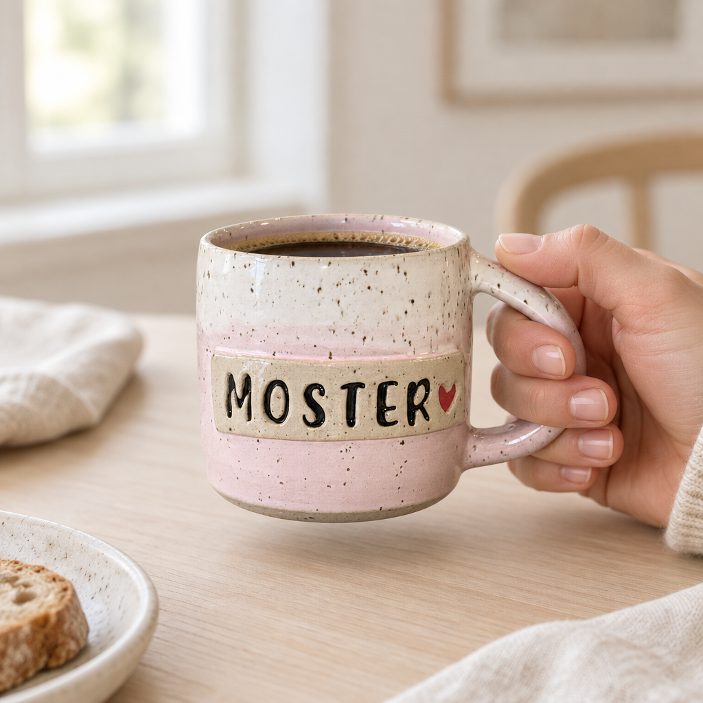 Moster-kruset i brug til en kaffepause
