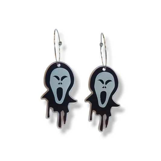 Øreringe m. Spøgelses vedhæng