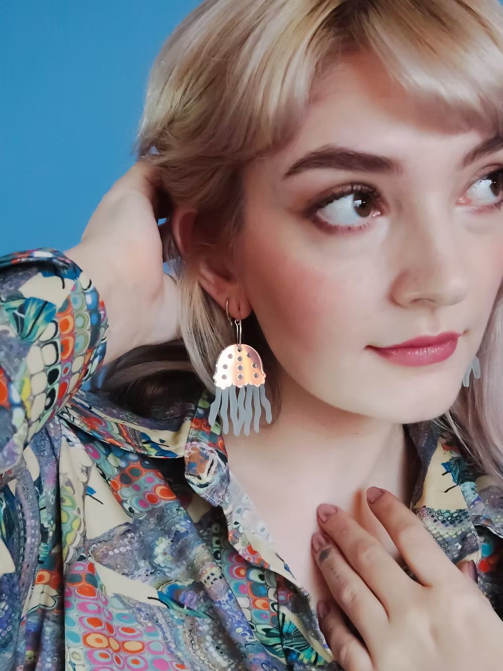 Jelly Glow - Øreringe med Vandmænd