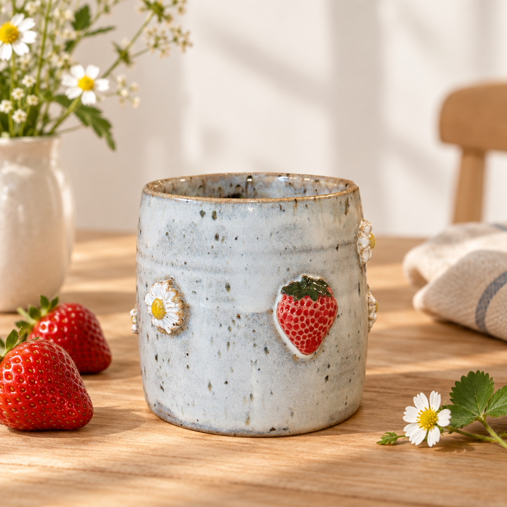 Sommerkrus jordbær bi Clay by Hornstrup – lifestyle