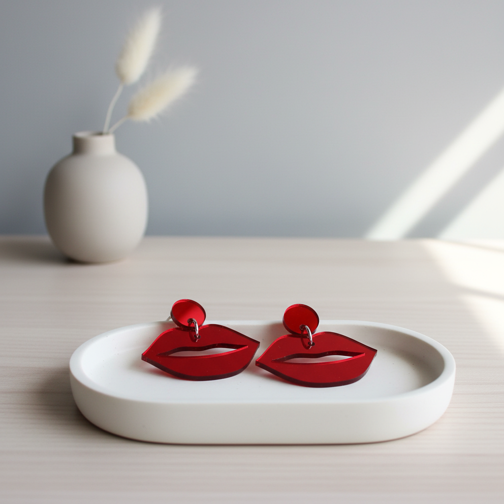 Stylede Kiss øreringe