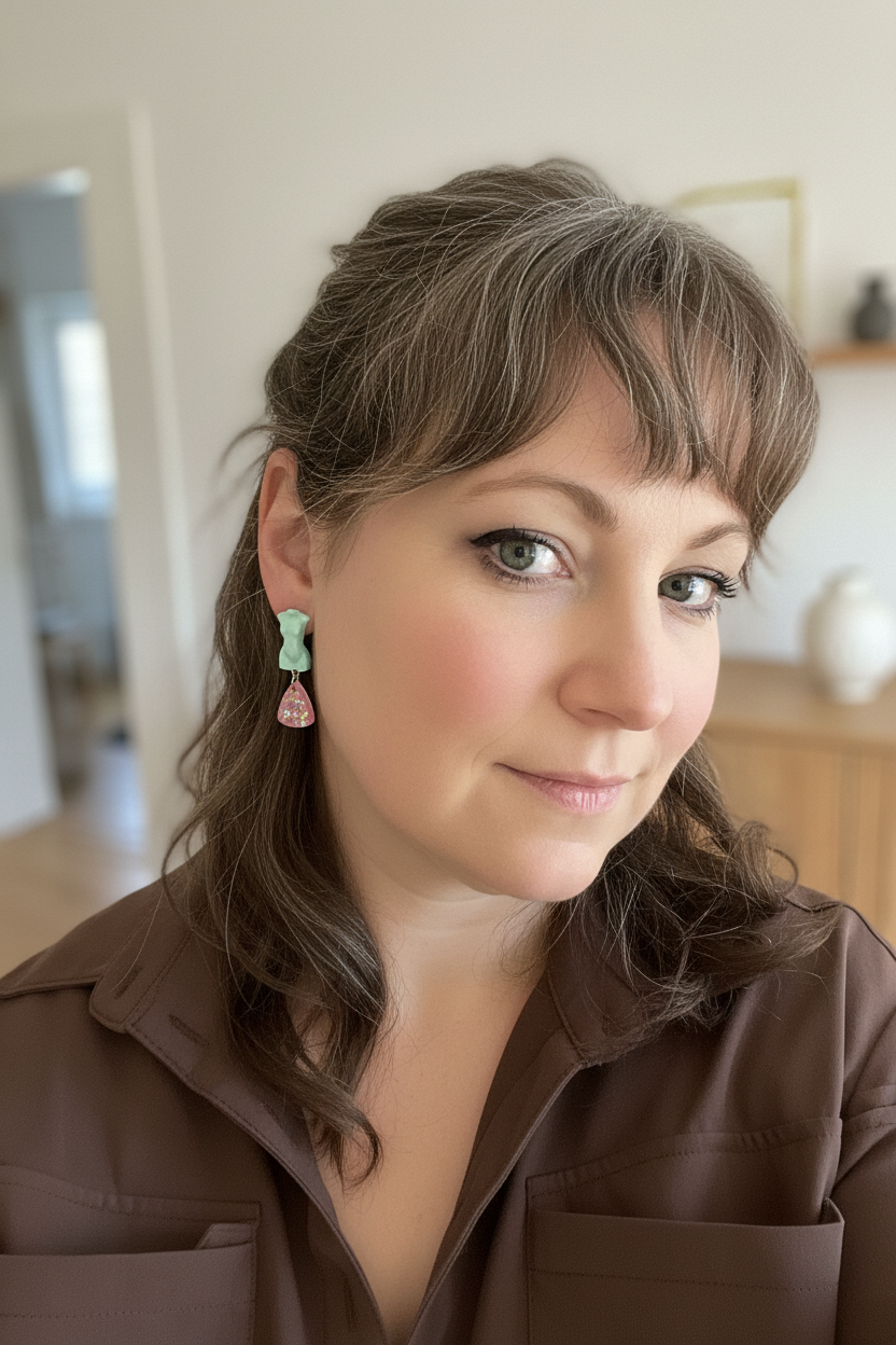 Stylet lifestyle – mint torso øreringe