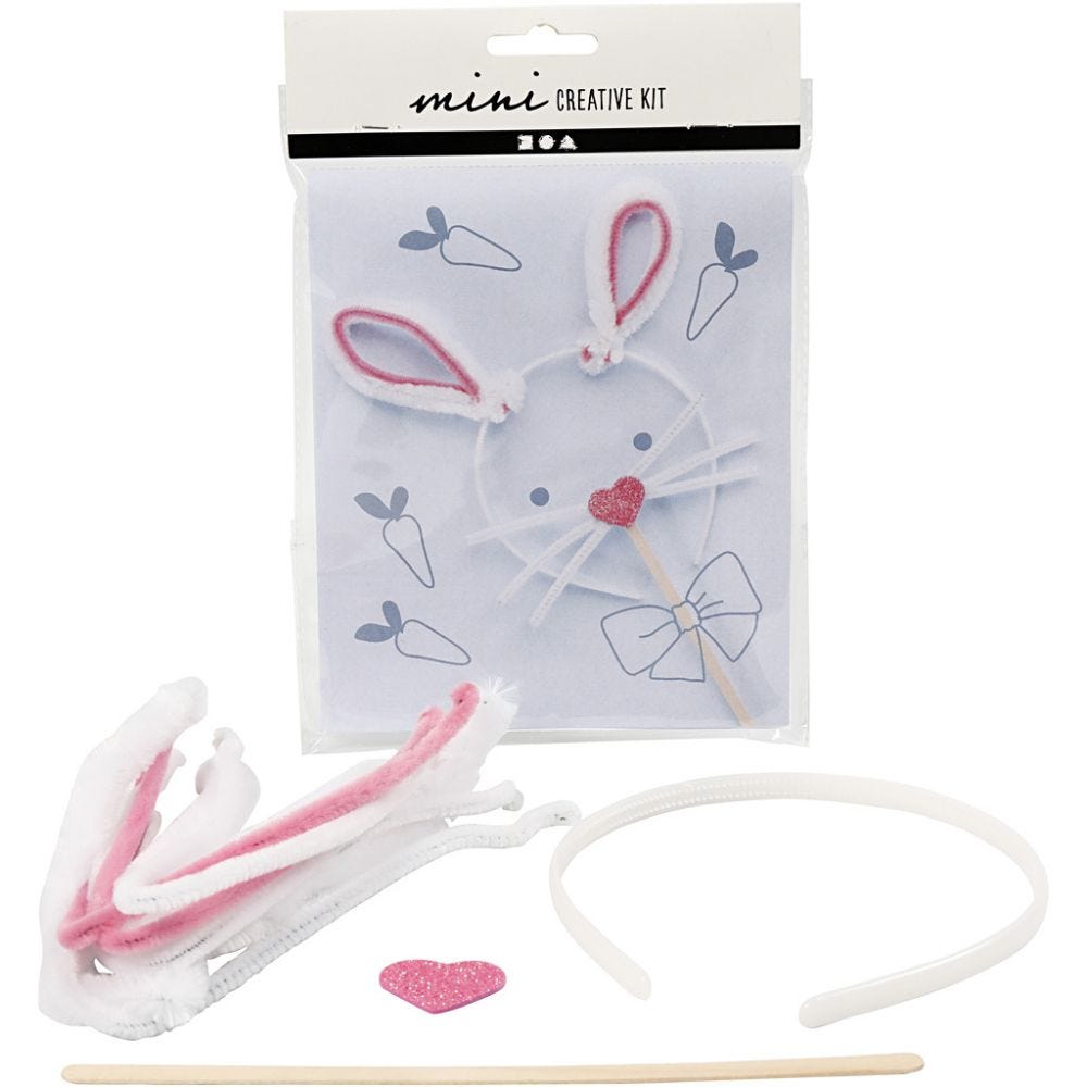 Mini krea sæt - hårbøjle sæt Håndlavet af