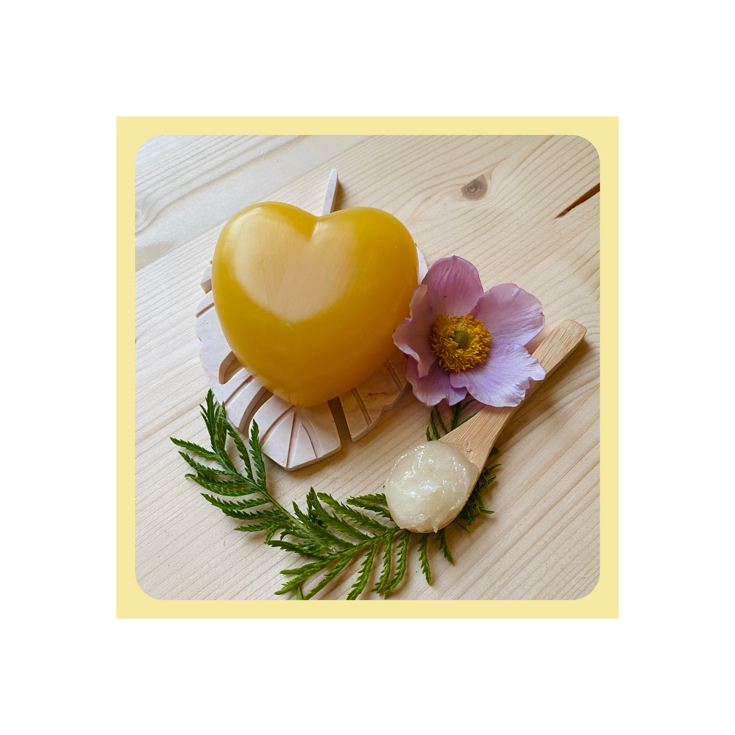 Honning sæbe med geranium Honningperler