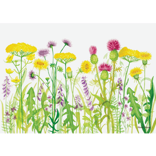 Ukrudts blomster - A5 Mette Mains