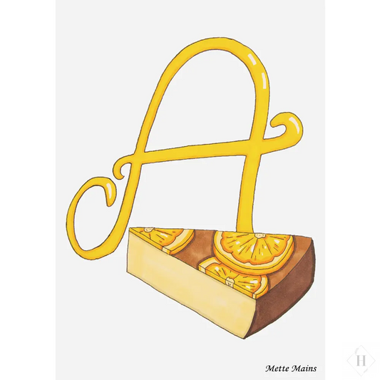 Bogstavkort Mette Mains