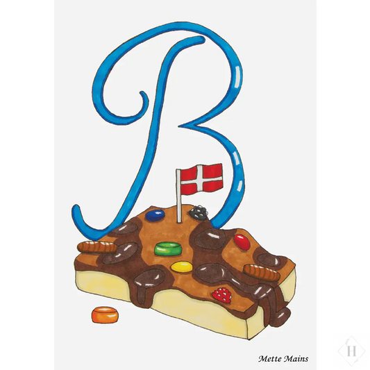 Bogstavkort Mette Mains