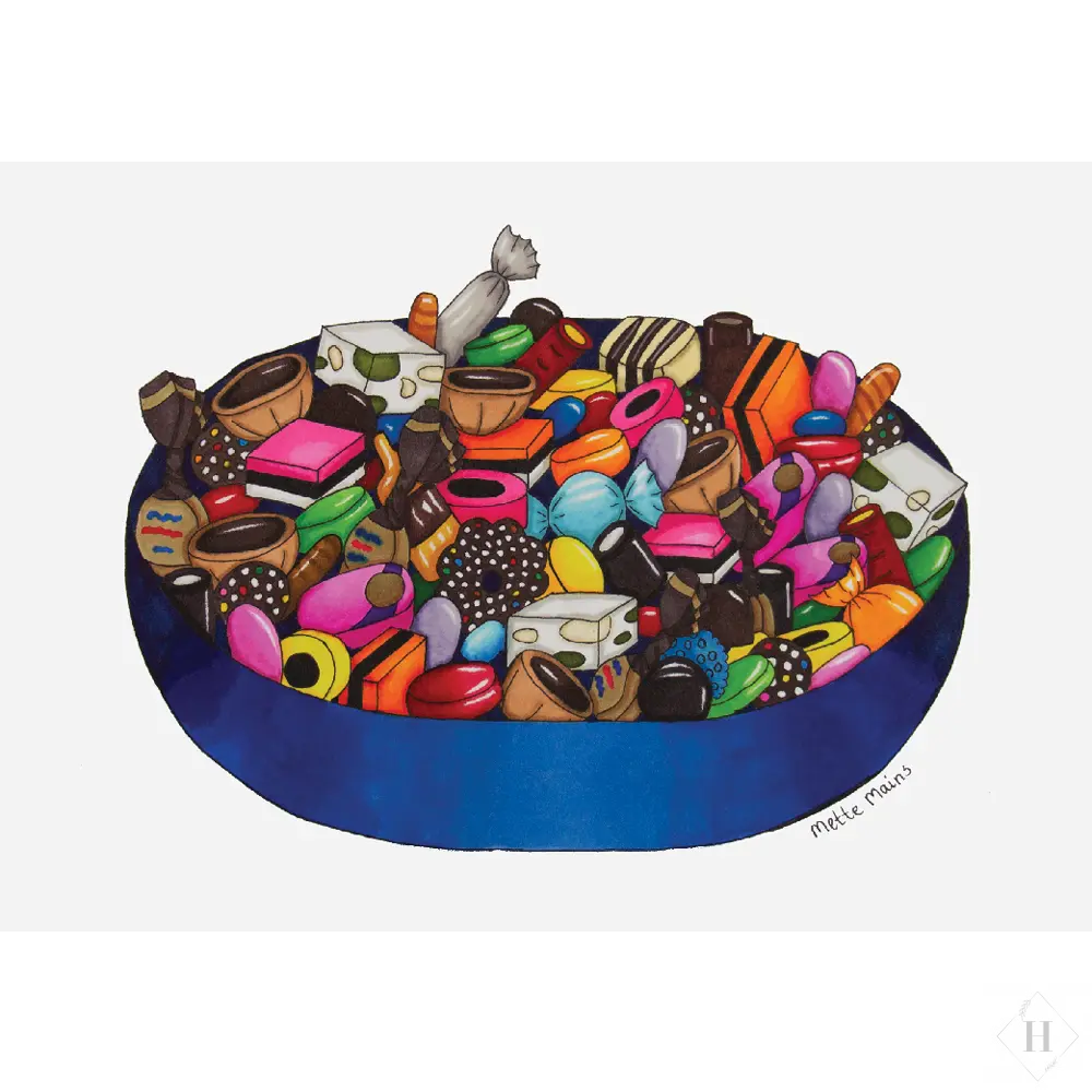 Mormors slikskål Mette Mains