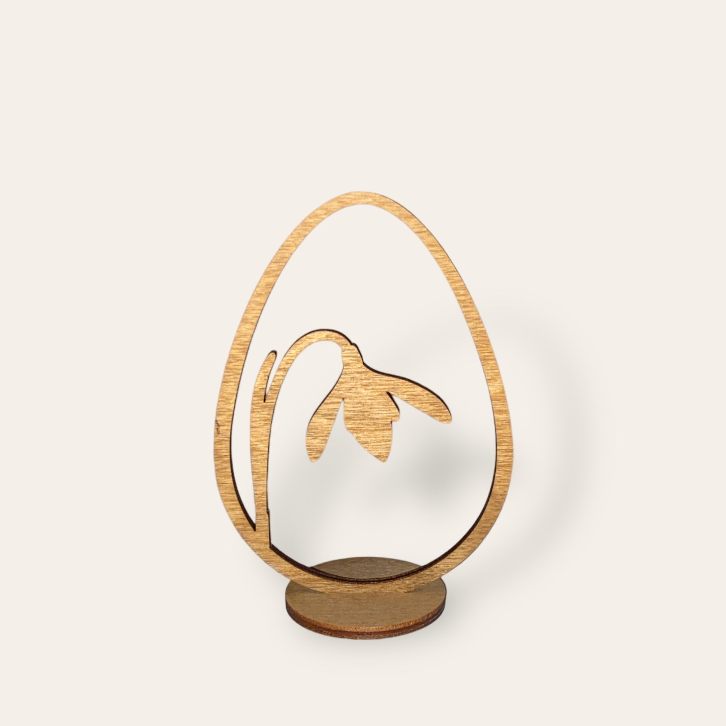 Påske pynt i træ på fod Familien KL