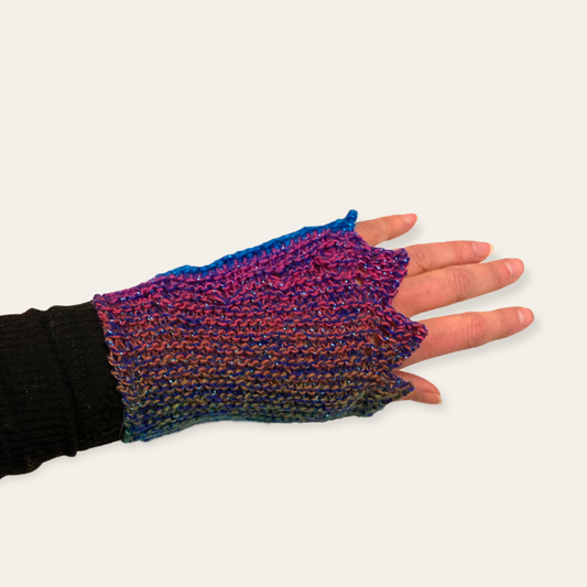 Pulsvarmere - multifarvet med glimmer Jo C