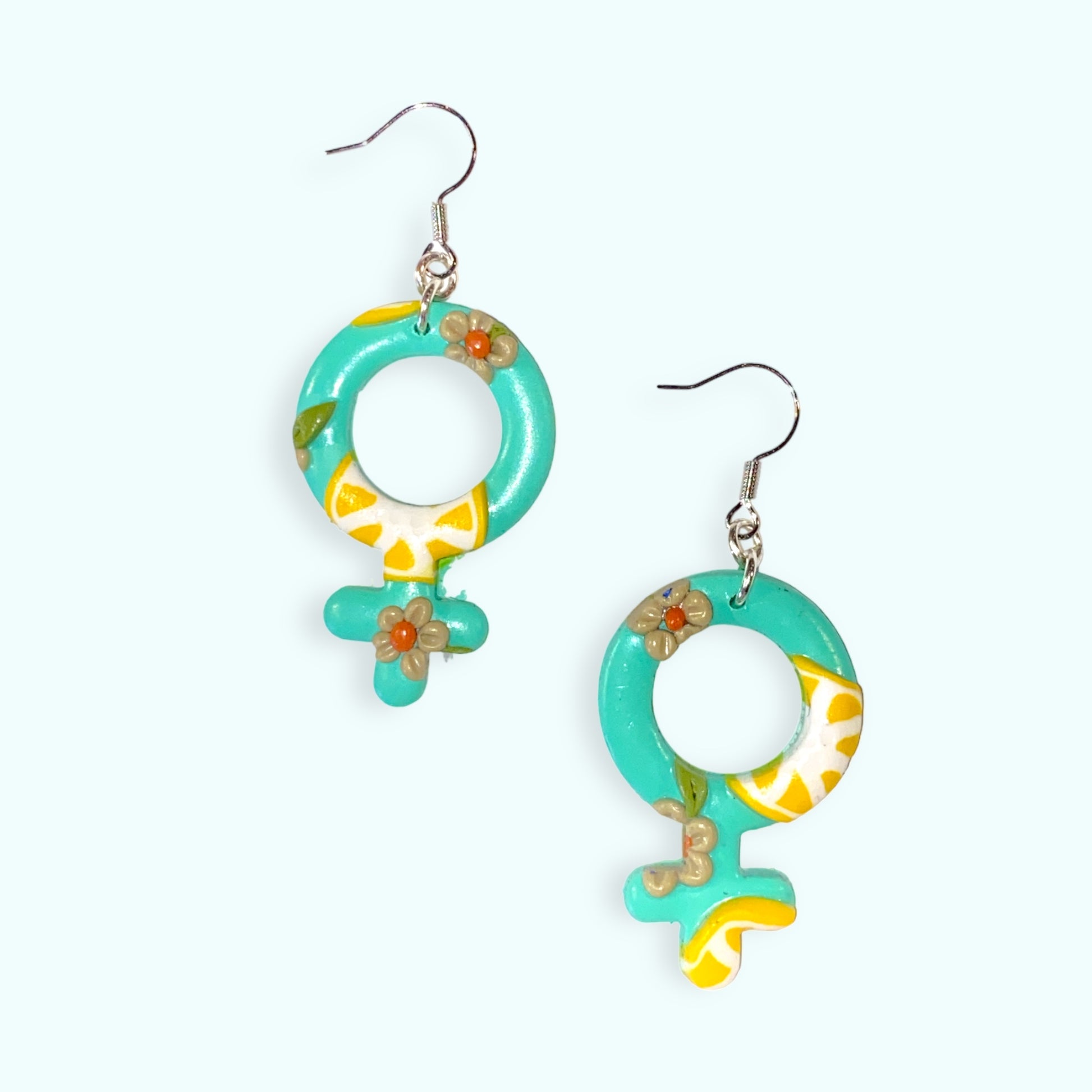 Kvindetegn med citroner Øjenguf