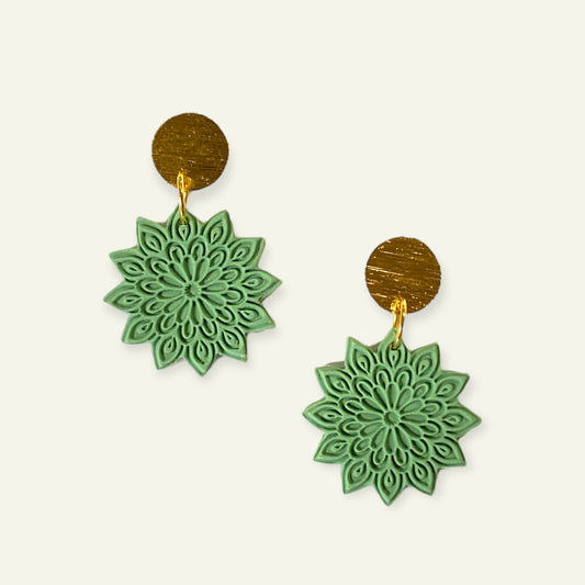 Boho mandala lille - mint Handmade Hygge